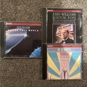 John Williams 3 CD Collection - Out Of This World, That’s Entertainment, By Req